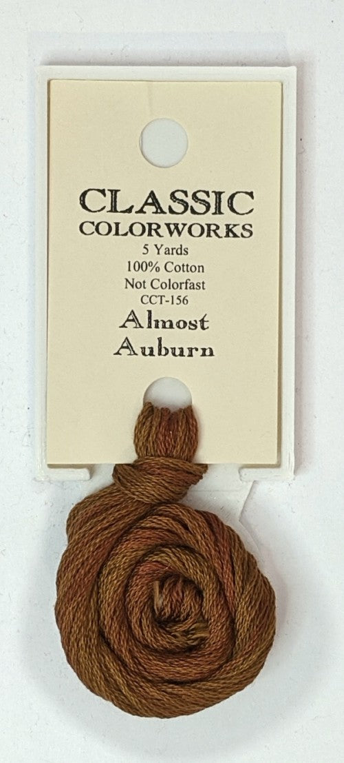 156 Almost Auburn | 6 Strand Embroidery Floss by Classic Colorworks