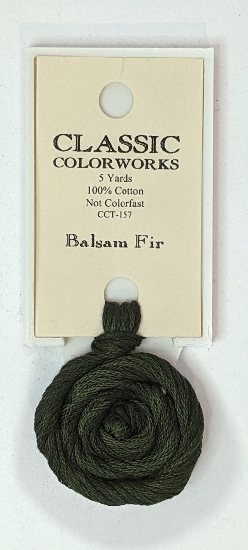 157 Balsam Fir | 6 Strand Embroidery Floss by Classic Colorworks