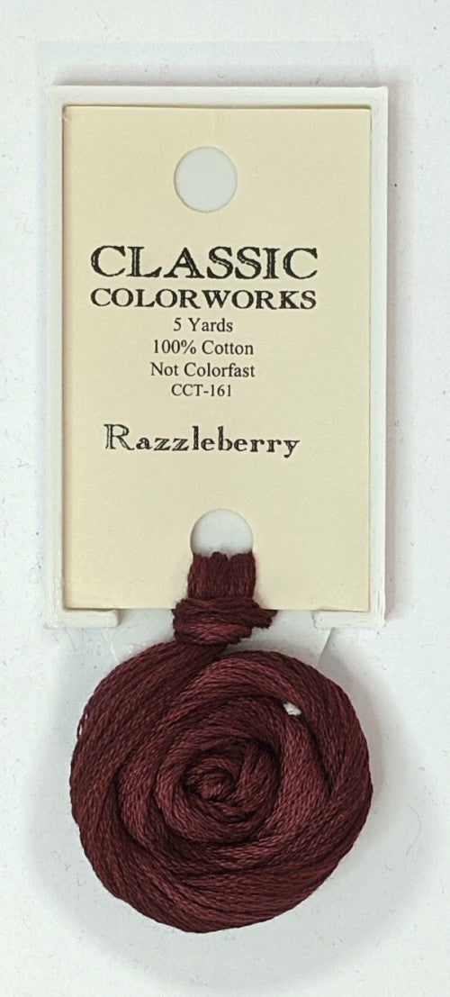161 Razzleberry | 6 Strand Embroidery Floss by Classic Colorworks