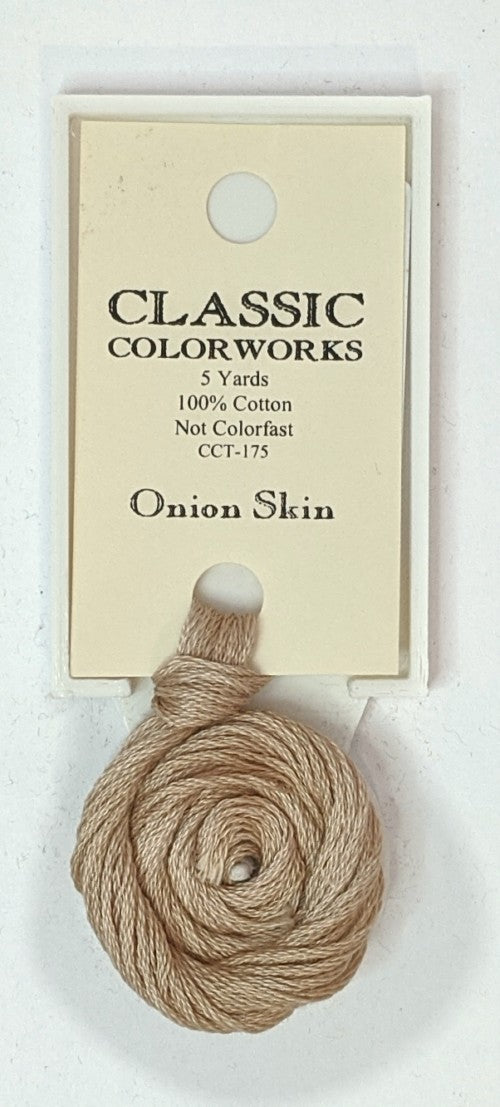 175 Onion Skin | 6 Strand Embroidery Floss by Classic Colorworks
