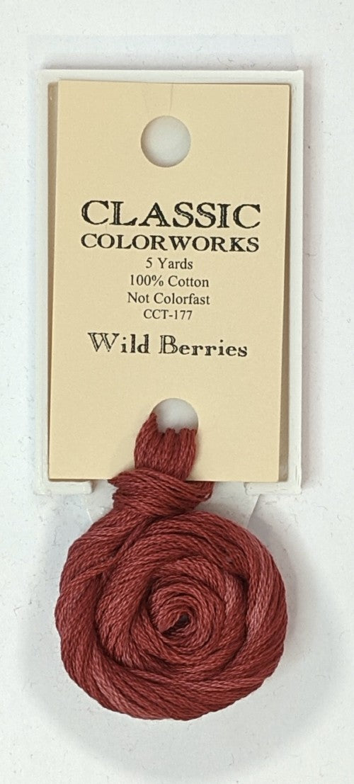 177 Wild Berries | 6 Strand Embroidery Floss by Classic Colorworks