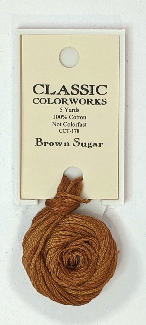 178 Brown Sugar | 6 Strand Embroidery Floss by Classic Colorworks