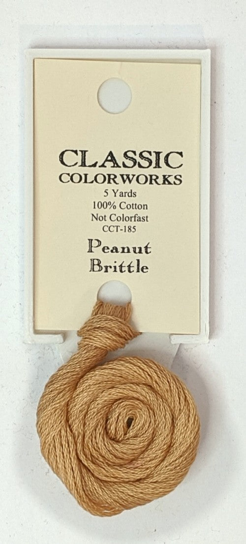 185 Peanut Brittle | 6 Strand Embroidery Floss by Classic Colorworks