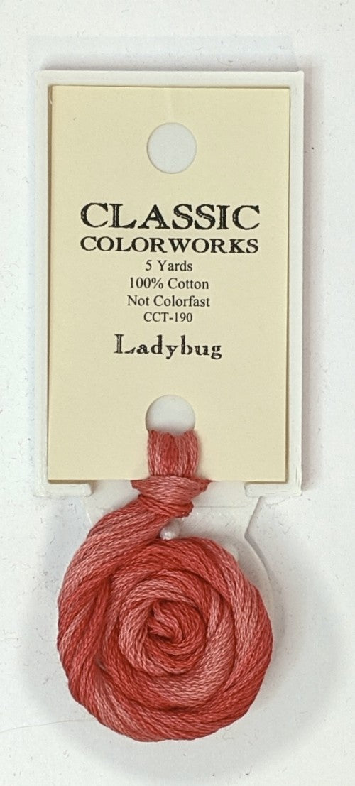 190 Ladybug | 6 Strand Embroidery Floss by Classic Colorworks
