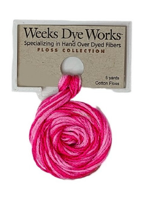 2275a Bubble Gum | Weeks Dye Works 6 Strand Floss-Cross Stitch-Weeks Dye Works-Millennial Fabrics