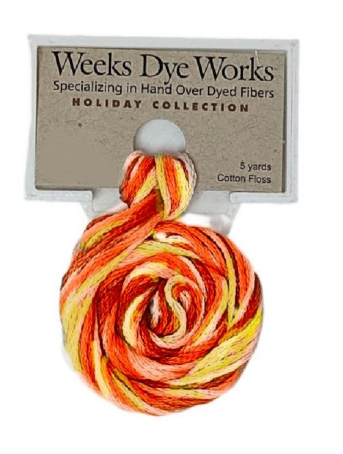 4131 Fiesta | Weeks Dye Works 6 Strand Floss