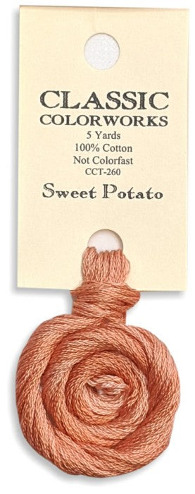 260 Sweet Potato | 6 Strand Embroidery Floss by Classic Colorworks