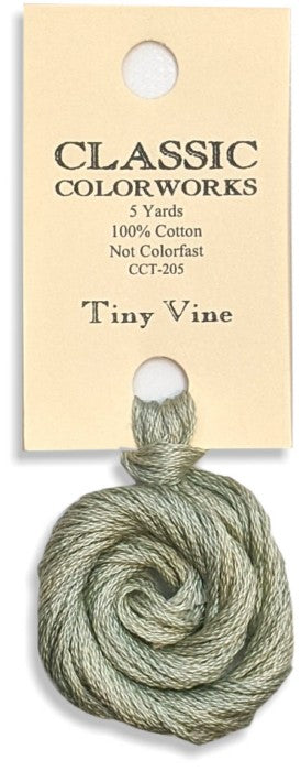 205 Tiny Vine | 6 Strand Embroidery Floss by Classic Colorworks