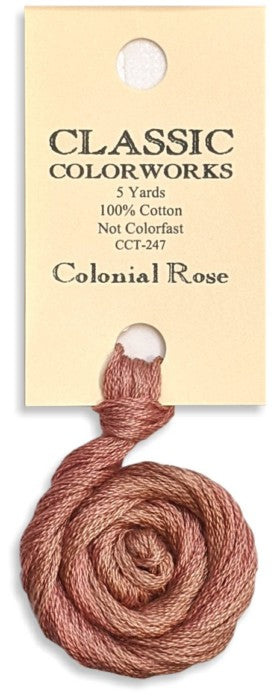247 Colonial Rose | 6 Strand Embroidery Floss by Classic Colorworks