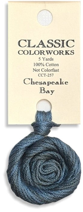 257 Chesapeake Bay | 6 Strand Embroidery Floss by Classic Colorworks