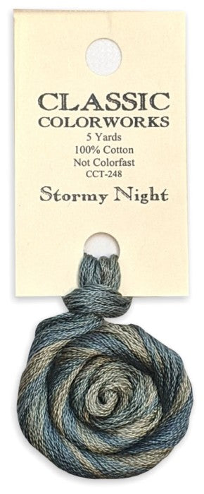 248 Stormy Night | 6 Strand Embroidery Floss by Classic Colorworks
