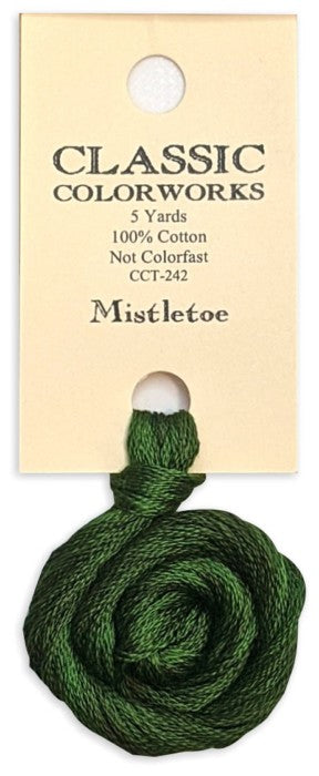 242 Mistletoe | 6 Strand Embroidery Floss by Classic Colorworks