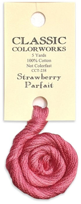 238 Strawberry Parfait | 6 Strand Embroidery Floss by Classic Colorworks