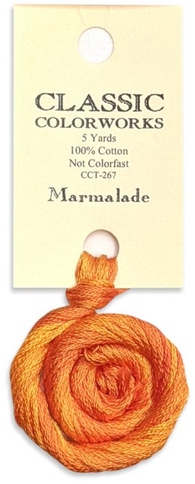 267 Marmalade | 6 Strand Embroidery Floss by Classic Colorworks