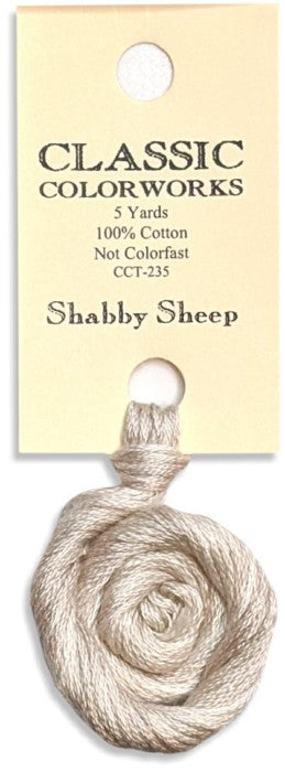 235 Shabby Sheep | 6 Strand Embroidery Floss by Classic Colorworks