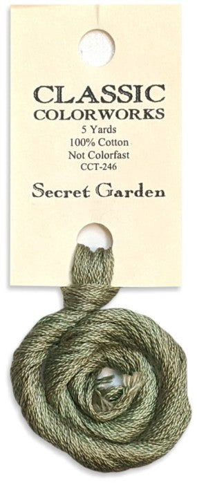246 Secret Garden | 6 Strand Embroidery Floss by Classic Colorworks