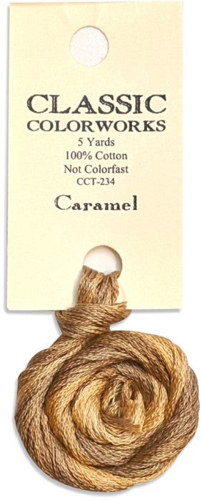 234 Caramel | 6 Strand Embroidery Floss by Classic Colorworks