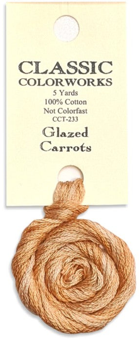 233 Glazed Carrots | 6 Strand Embroidery Floss by Classic Colorworks