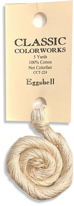 224 Eggshell | 6 Strand Embroidery Floss by Classic Colorworks