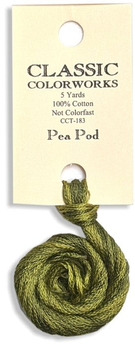 183 Pea Pod | 6 Strand Embroidery Floss by Classic Colorworks