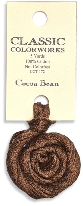 172 Cocoa Bean | 6 Strand Embroidery Floss by Classic Colorworks