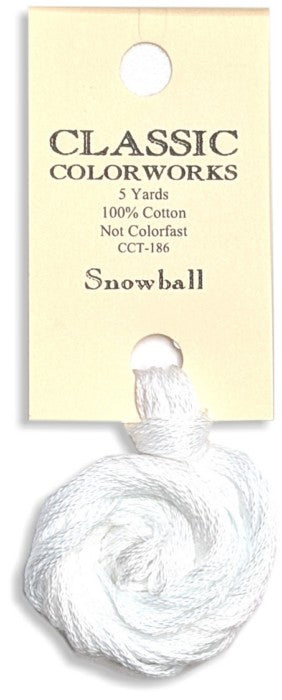 186 Snowball | 6 Strand Embroidery Floss by Classic Colorworks