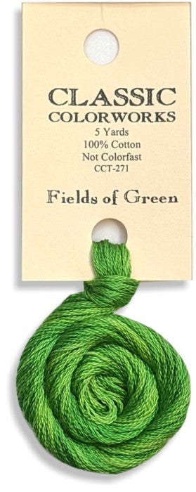271 Fields Of Green | 6 Strand Embroidery Floss by Classic Colorworks