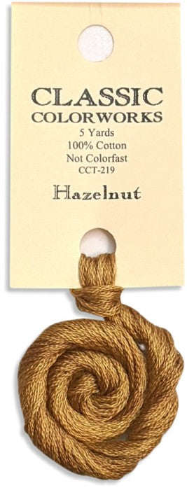 219 Hazelnut | 6 Strand Embroidery Floss by Classic Colorworks