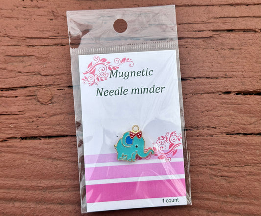 Enamel Needle Minder- Elephant