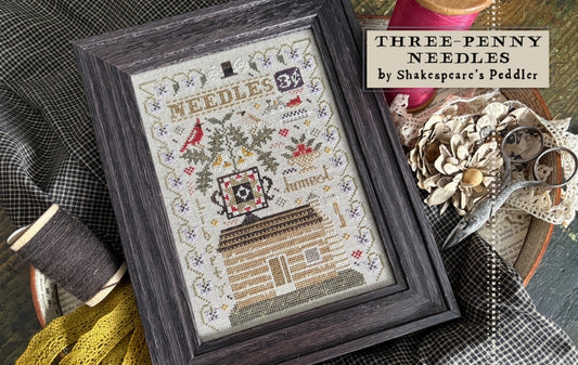 Three Penny Needles by Shakespeare's Peddler