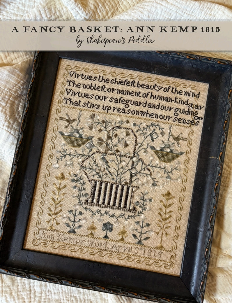 A Fancy Basket by Shakespeare's Peddler