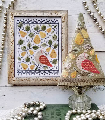 First Day of Christmas Sampler & Tree by Hello From Liz Mathews