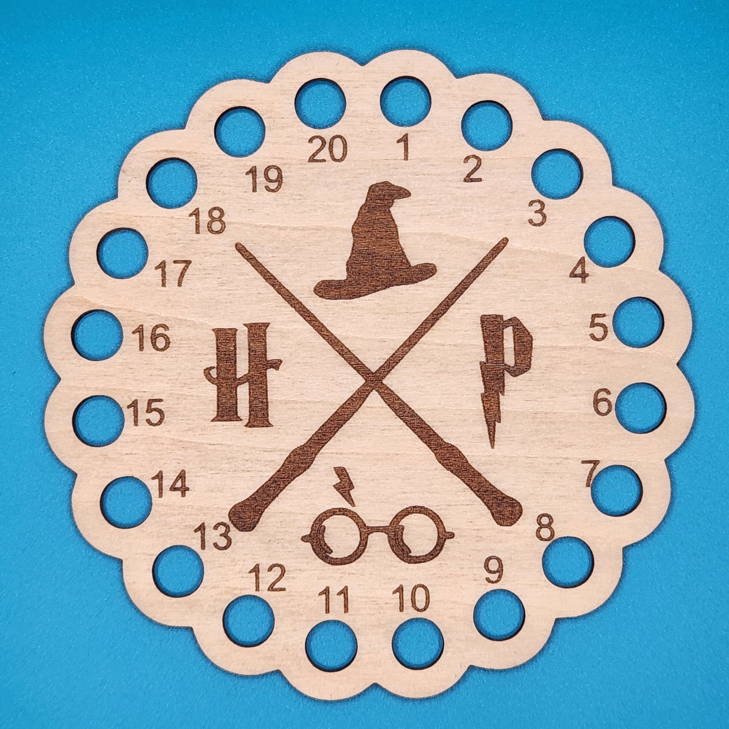 *Preorder* HP Crossed Wands Floss Organizer by Creative Cuts and Crafts