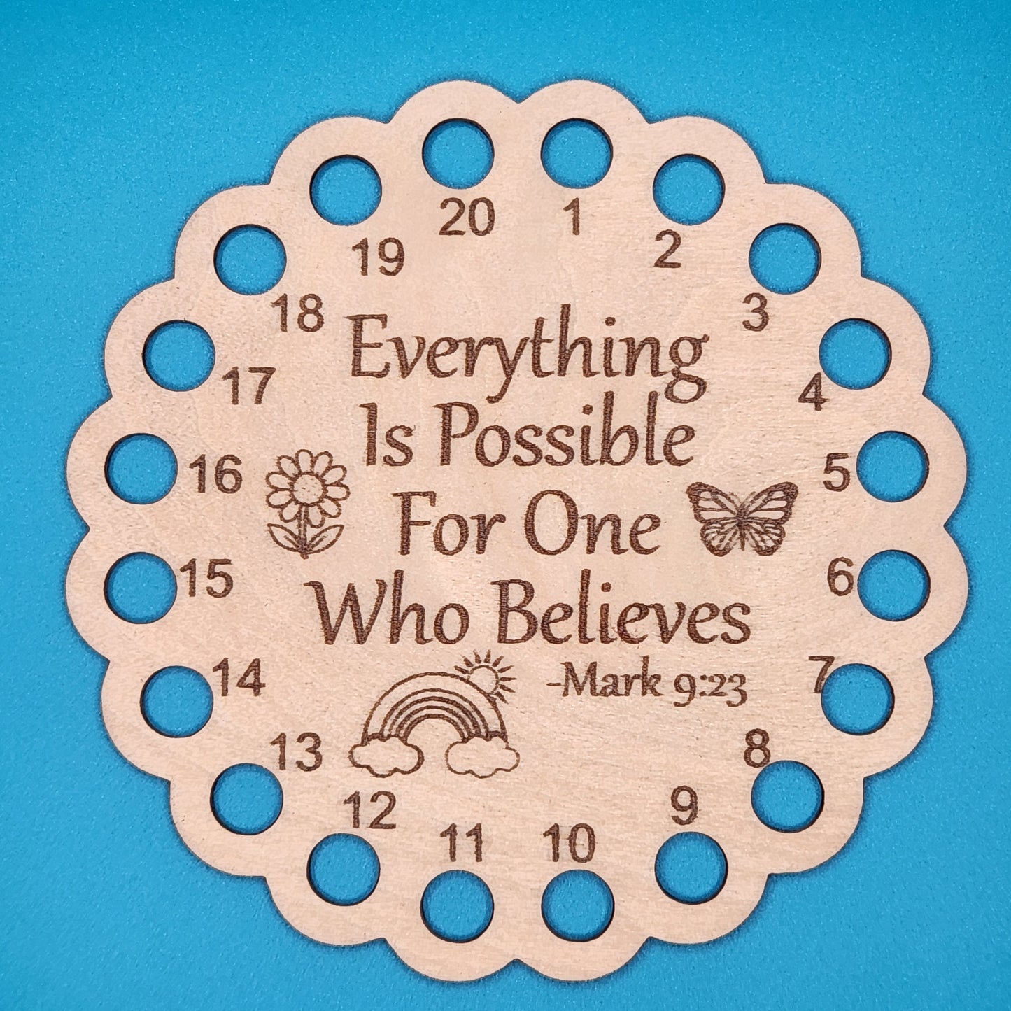 *Preorder* Everything is Possible Floss Organizer by Creative Cuts and Crafts