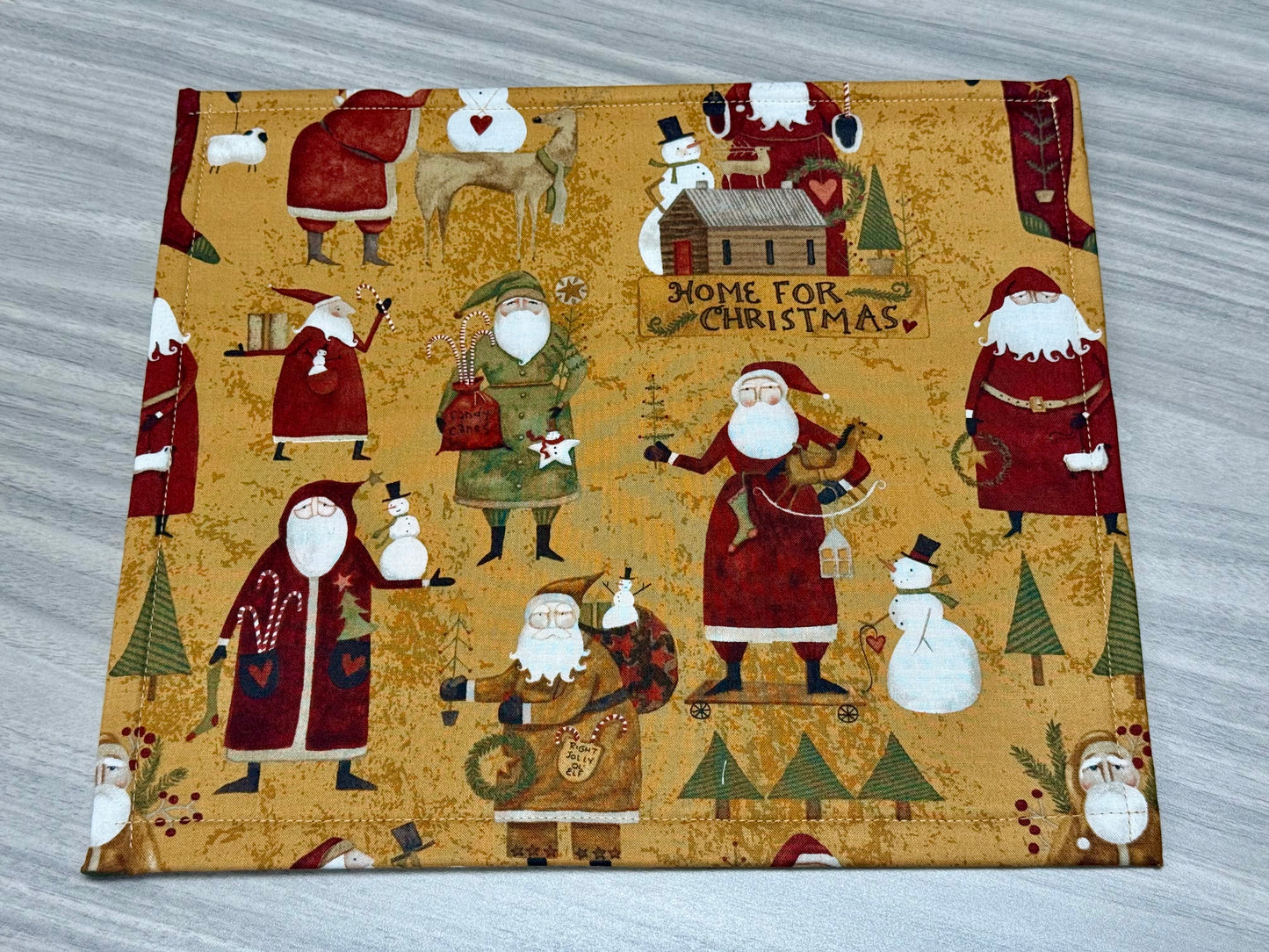 Teresa Kogut Kringle Vinyl Project Bag-Millennial Fabrics-Millennial Fabrics