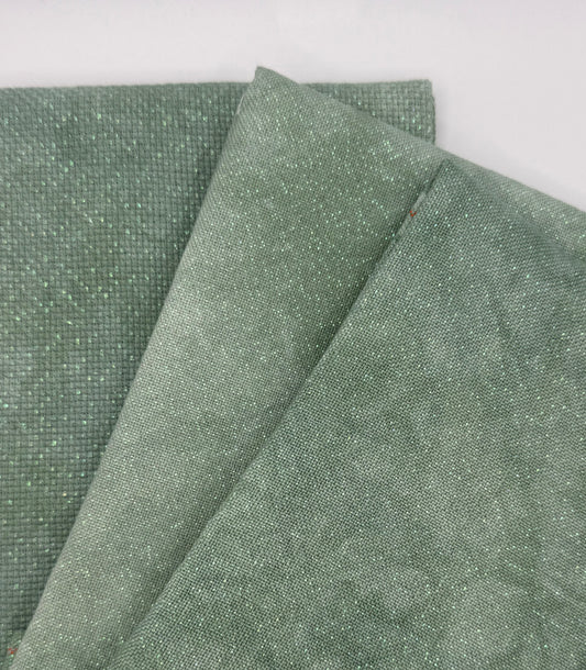 "Crystal Jade" Opalescent Cross Stitch Fabric by Picture this Plus