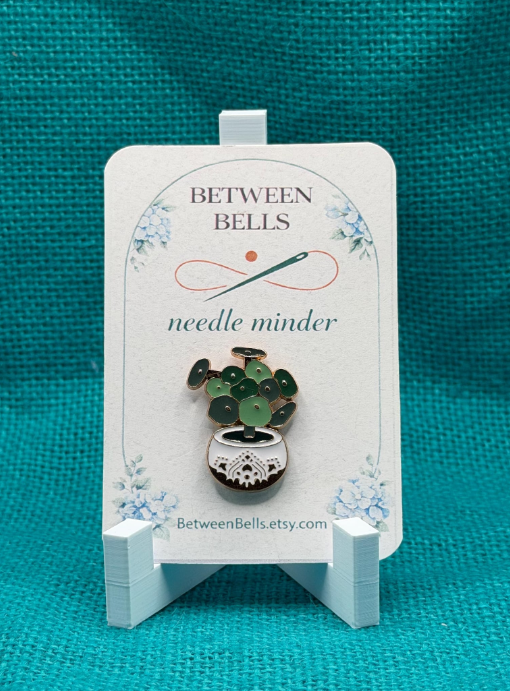 "Pilea Plant" Needle Minder by Between Bells