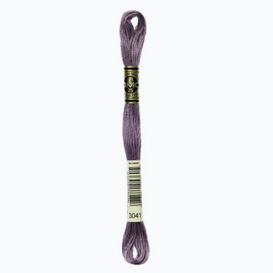 DMC 6 Strand Cotton Embroidery Floss #3041 - Antique Violet Medium