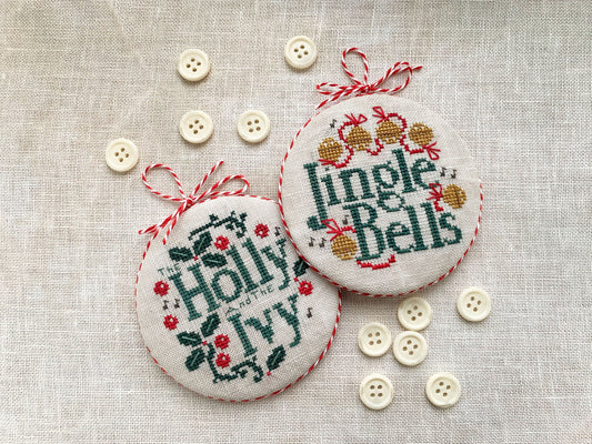 Joyful Christmas Ornaments 2026 by Stitches by Ethel