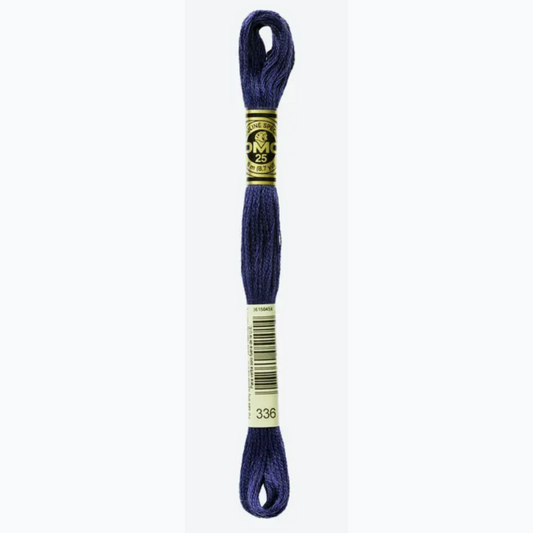DMC 6 Strand Cotton Embroidery Floss #336 - Blue