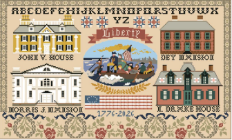 Washingtons Headquarters Sampler by Twin Peak Primitives