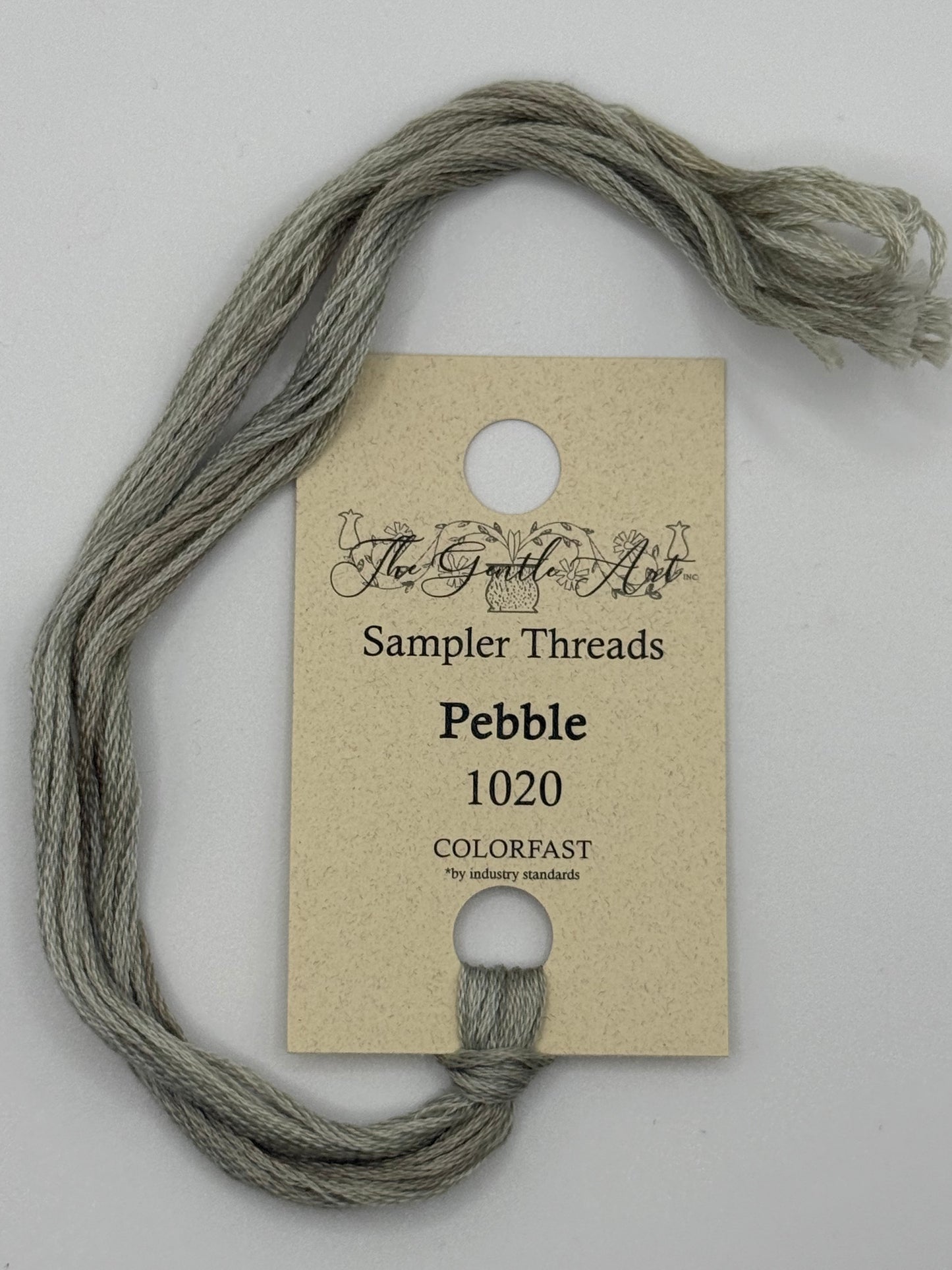 1020 Pebble | 6 Strand Embroidery Floss by The Gentle Art