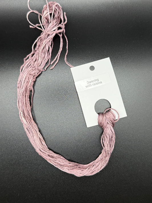 Dancing with Raisins Silk Thread by Mo's Sale