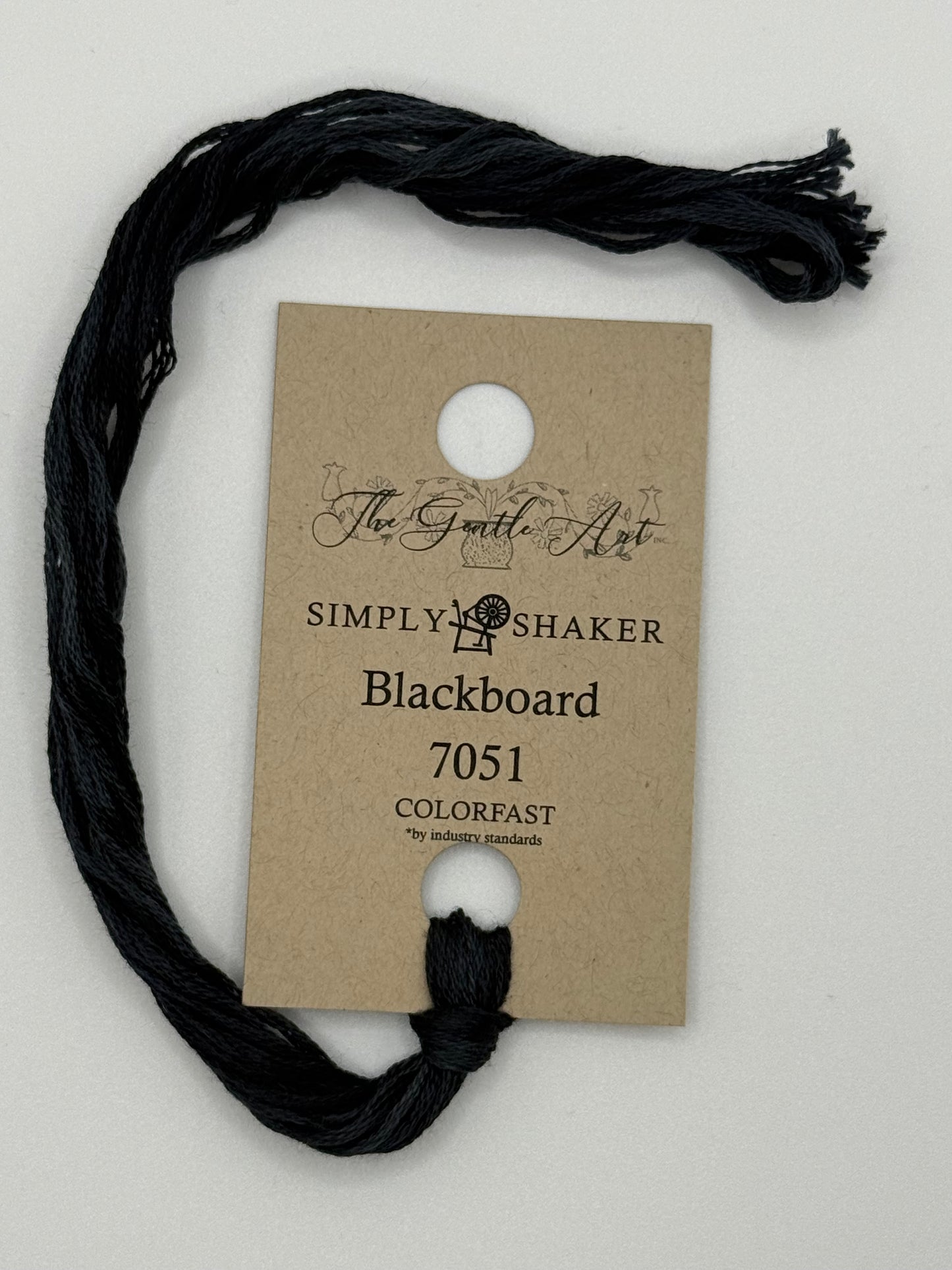 7051 Blackboard | 6 Strand Embroidery Floss by The Gentle Art
