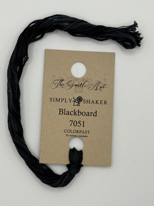 7051 Blackboard | 6 Strand Embroidery Floss by The Gentle Art