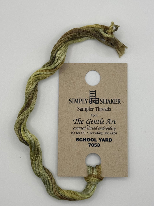 7053 School Yard | 6 Strand Embroidery Floss by The Gentle Art