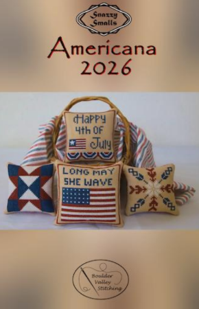 Snazzy Smalls Series: Americana by Boulder Valley Stitching