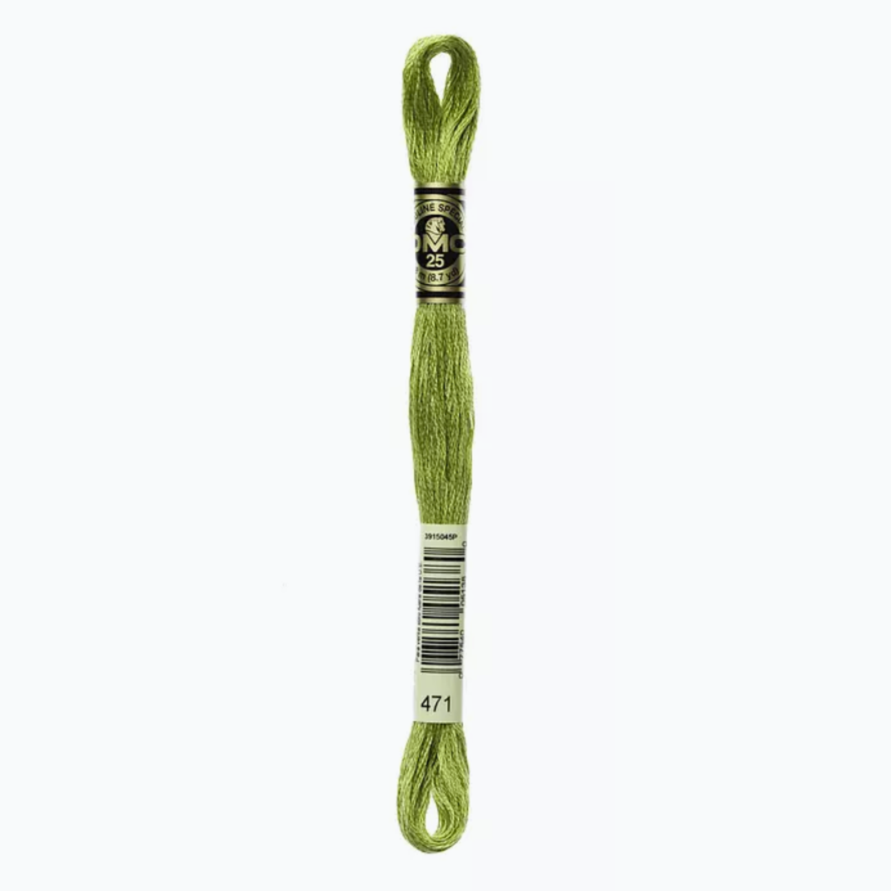 DMC 6 Strand Cotton Embroidery Floss #471 - Avocado Green Very Light