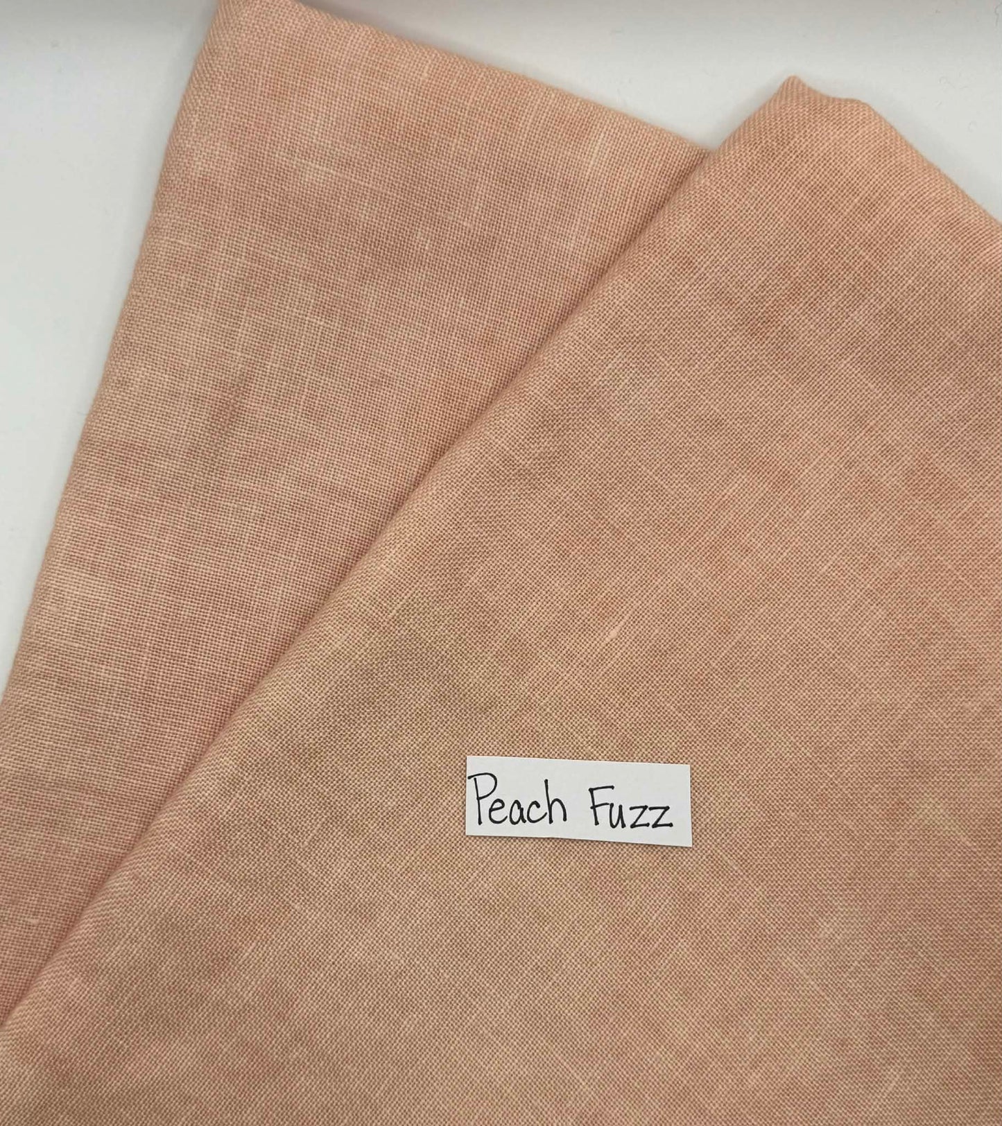"Peach Fuzz" Cross Stitch Fabric by Weeks Dye Works-Cross Stitch-Weeks Dye Works-Millennial Fabrics