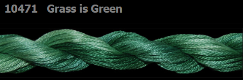 10471 Grass is Green | 6 Strand 20 Yard Skein Embroidery Floss by Threadworx-Cross Stitch-Threadworx-Millennial Fabrics